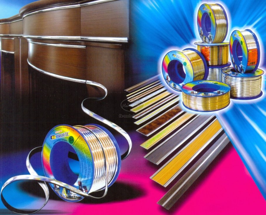 Молдинг хром 7 мм l=2м