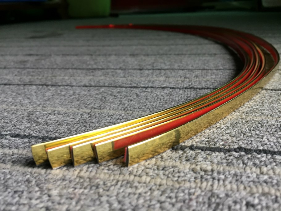 Молдинг автомобильный (8 мм х 8 м) abro