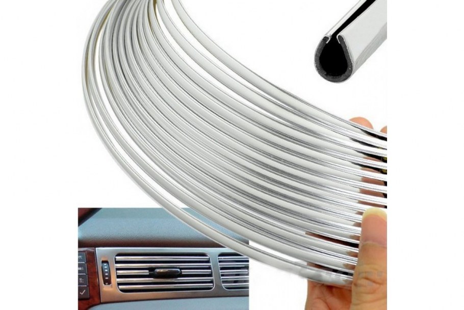 Хромированная лента 10 мм