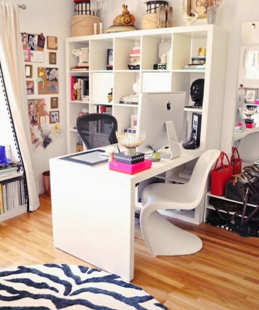 Стол компьютерный Homeoffice (белый, 1200х550х964 мм)