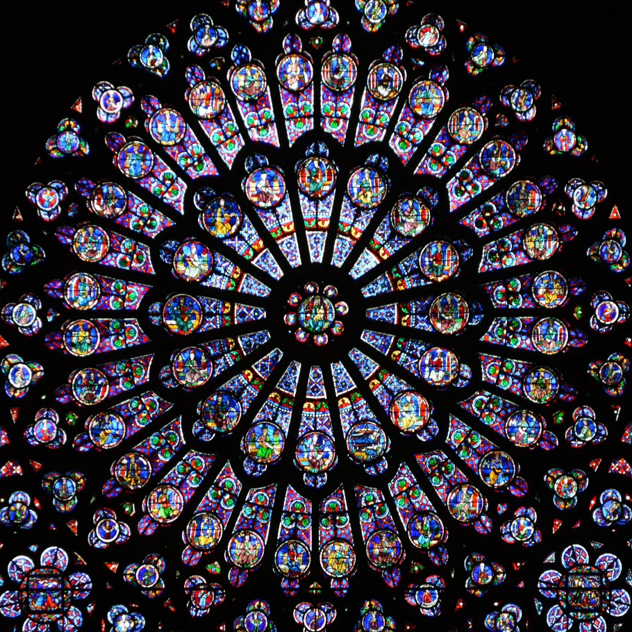 Готический стиль мозаика витраж