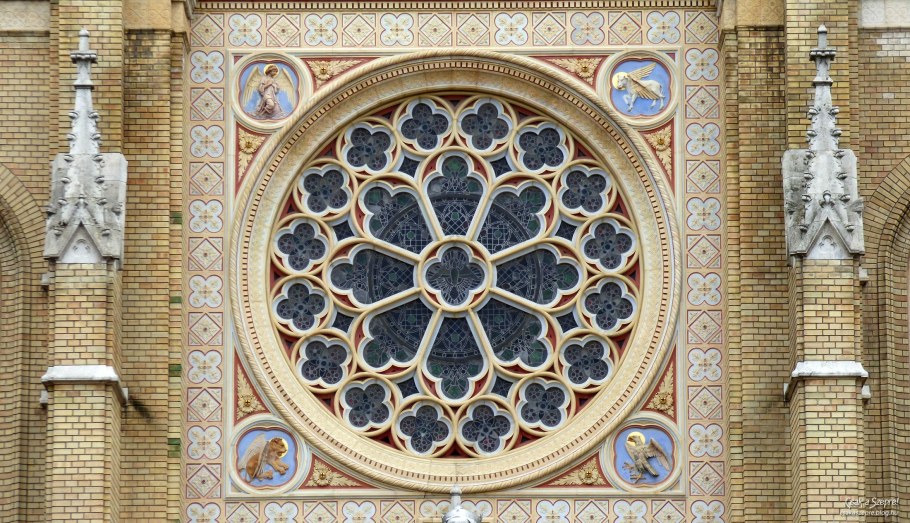 Витражи Нотр дама окно роза