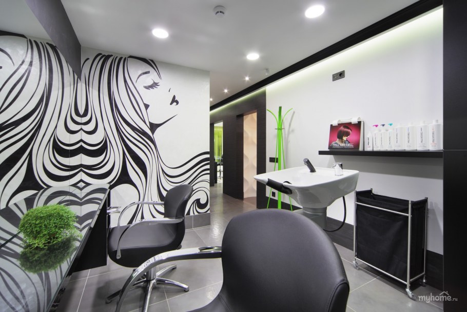 Наклейки на стену для салона красоты
