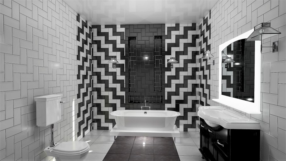 Golden Tile Metrotiles из Леруа