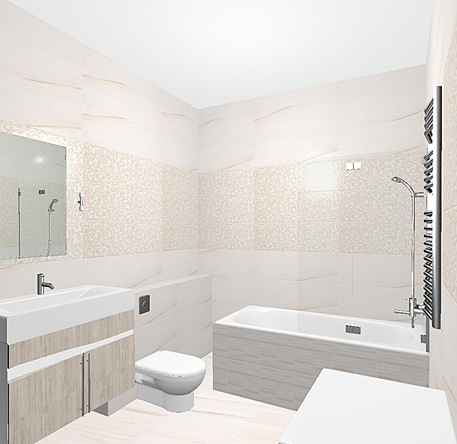 Плитка кафельная в полоску