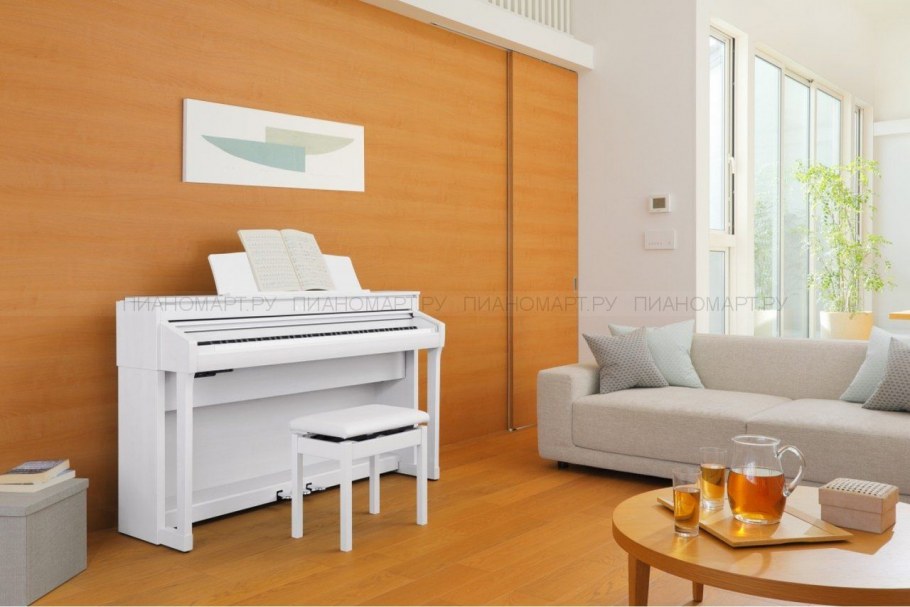 Гостиная с роялем