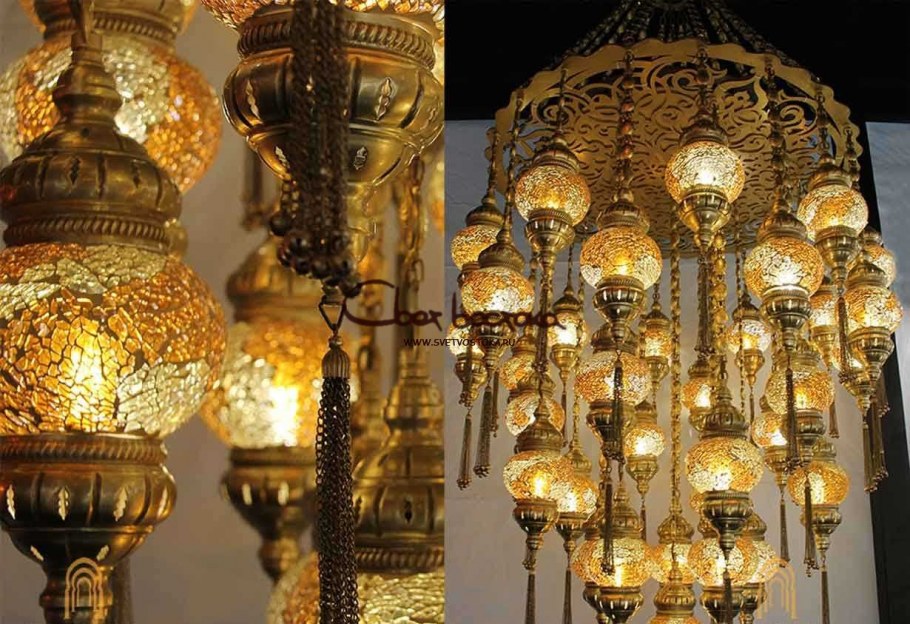 Люстра в османском стиле