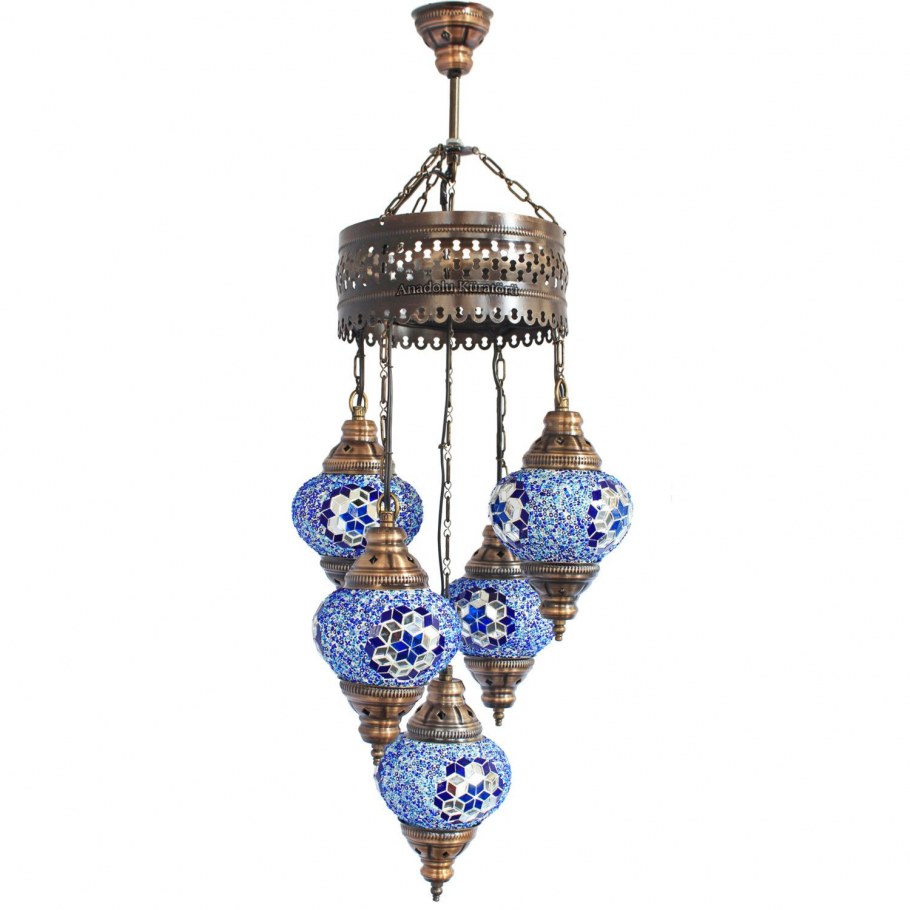 Мозаичный светильник Марокко