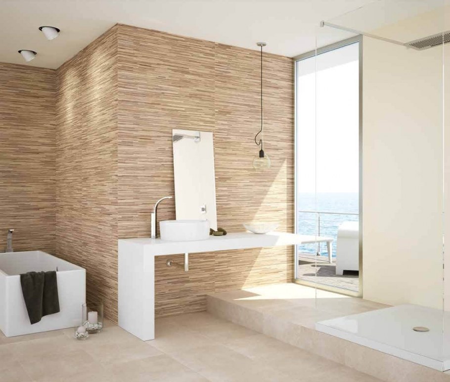 Керамическая плитка для стен Baldocer Kaliva nogal 33,3x100