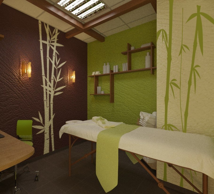 Интерьер кабинета массажа