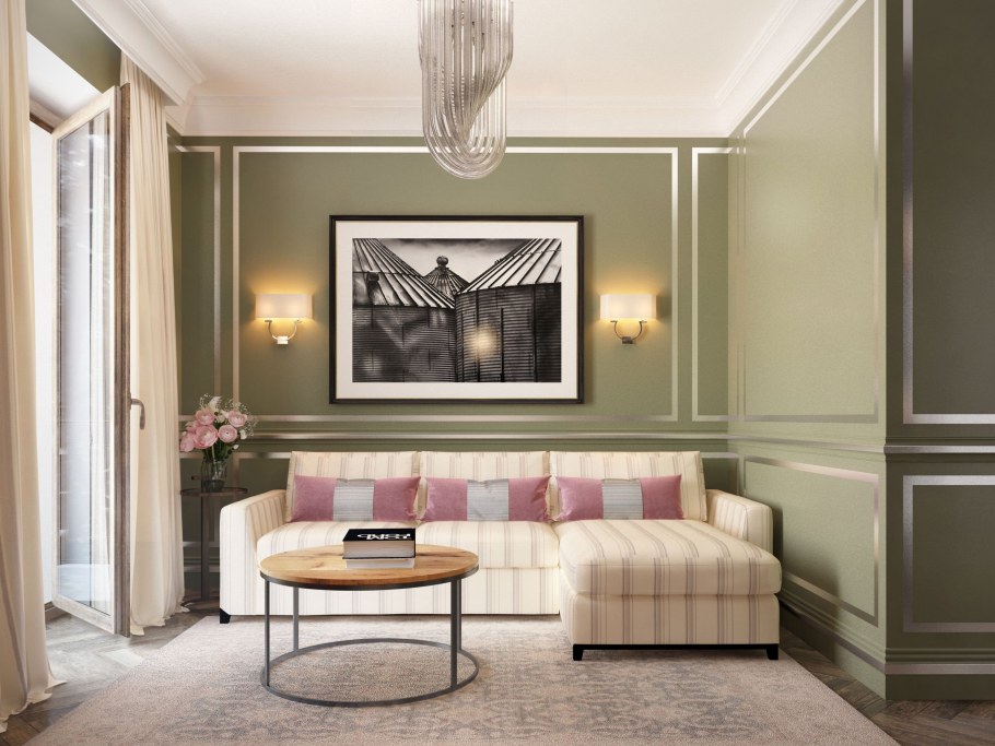 Картины для неоклассического интерьера