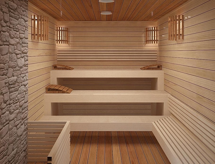 Отделка бани