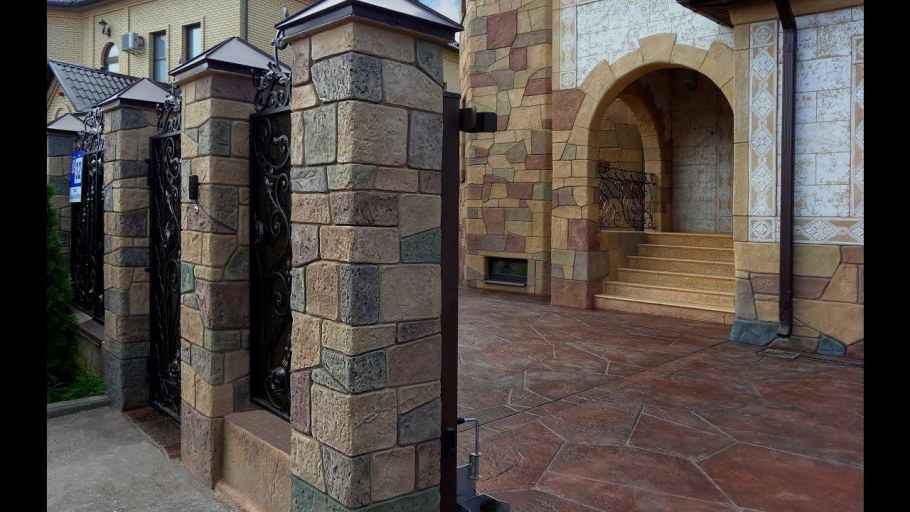 Флекс бетон имитация дикого камня