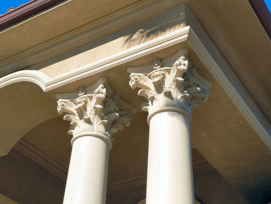 Капитель Коринфская мрамор