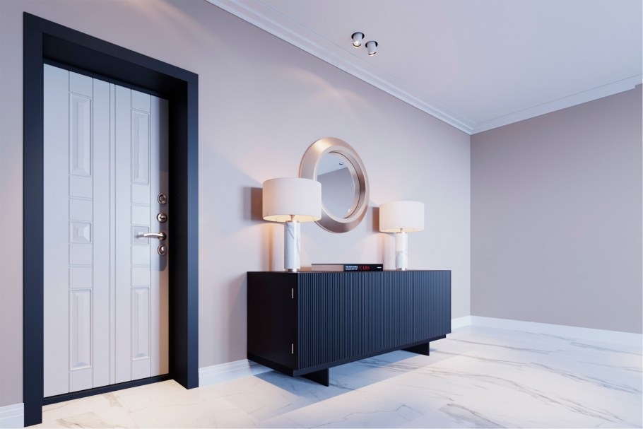 Входные двери в интерьере