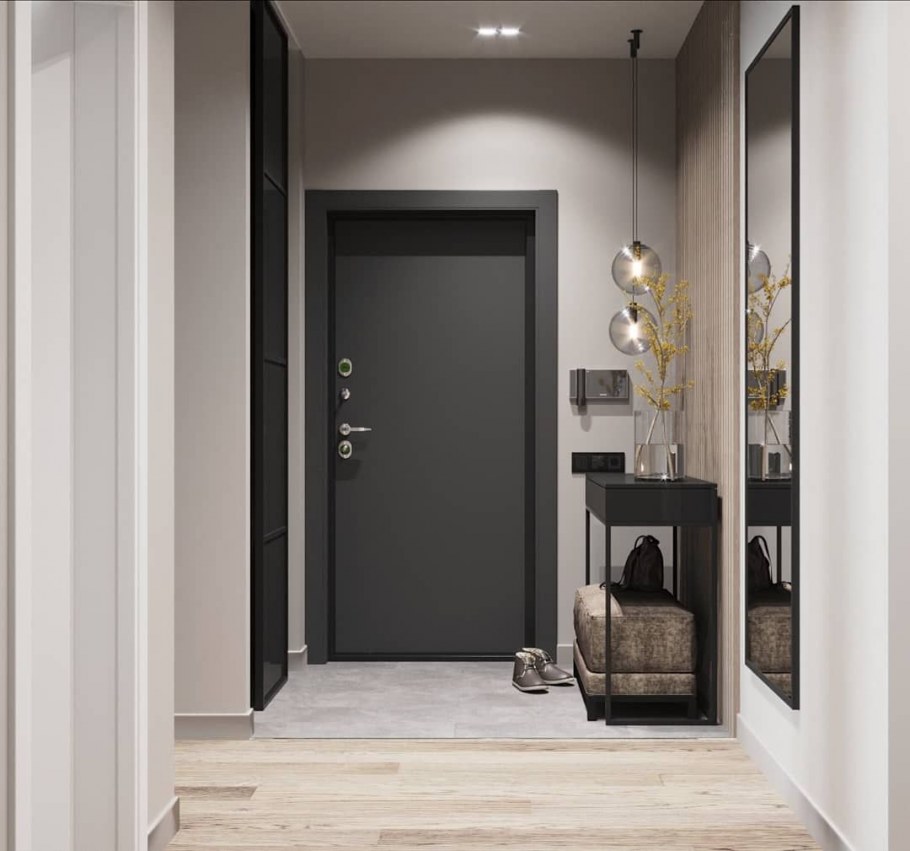 Модная входная дверь Милано Лайт