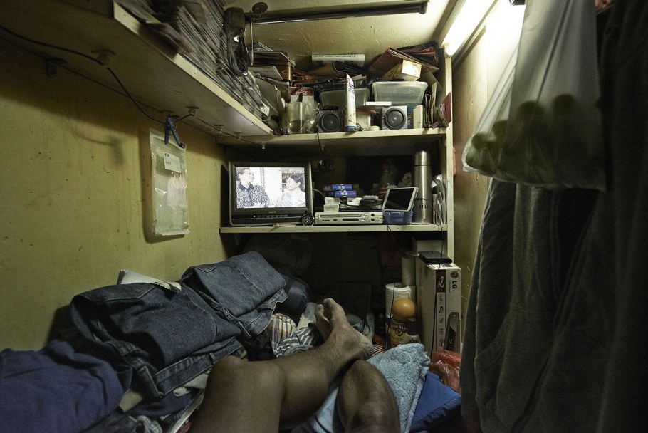 Гонг Конг квартиры гробы