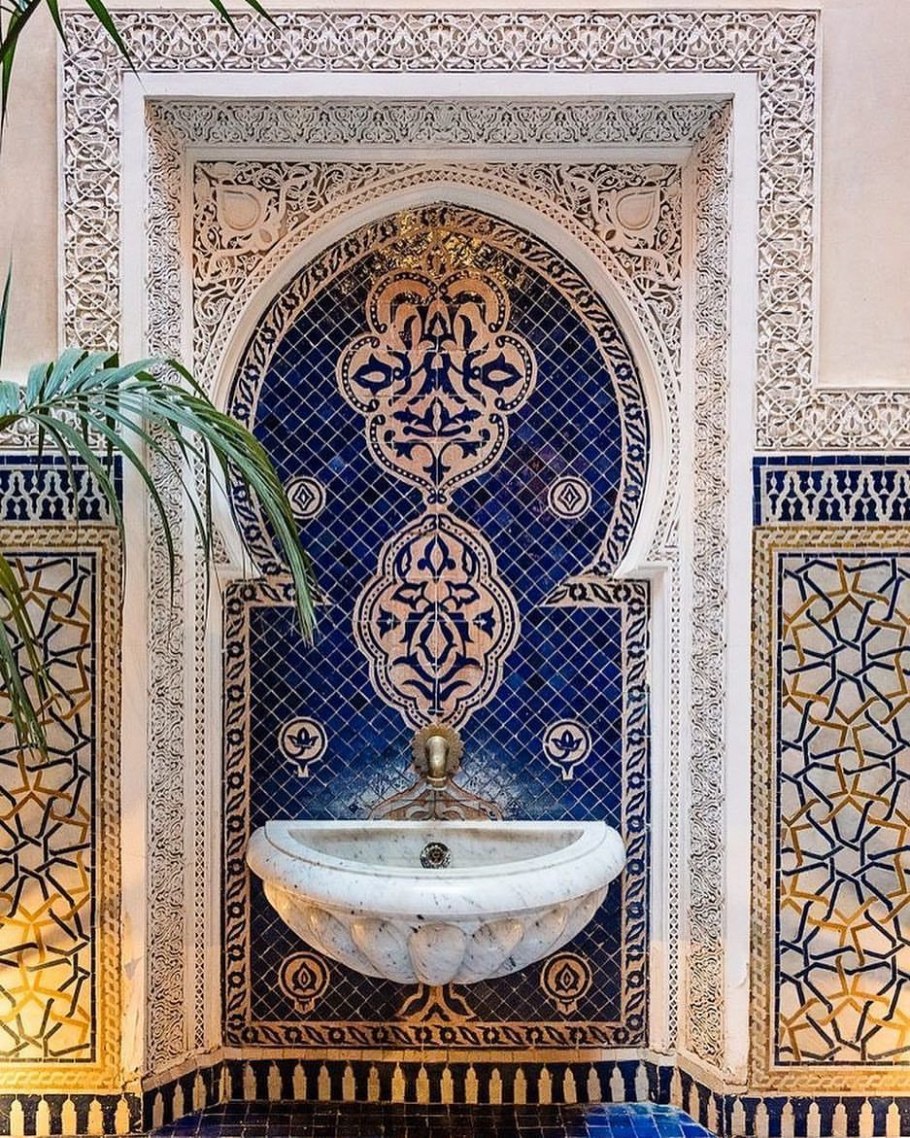 Орнамент Восточный интерьер Марокко