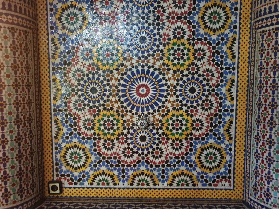 Плитка в ванную в марокканском стиле