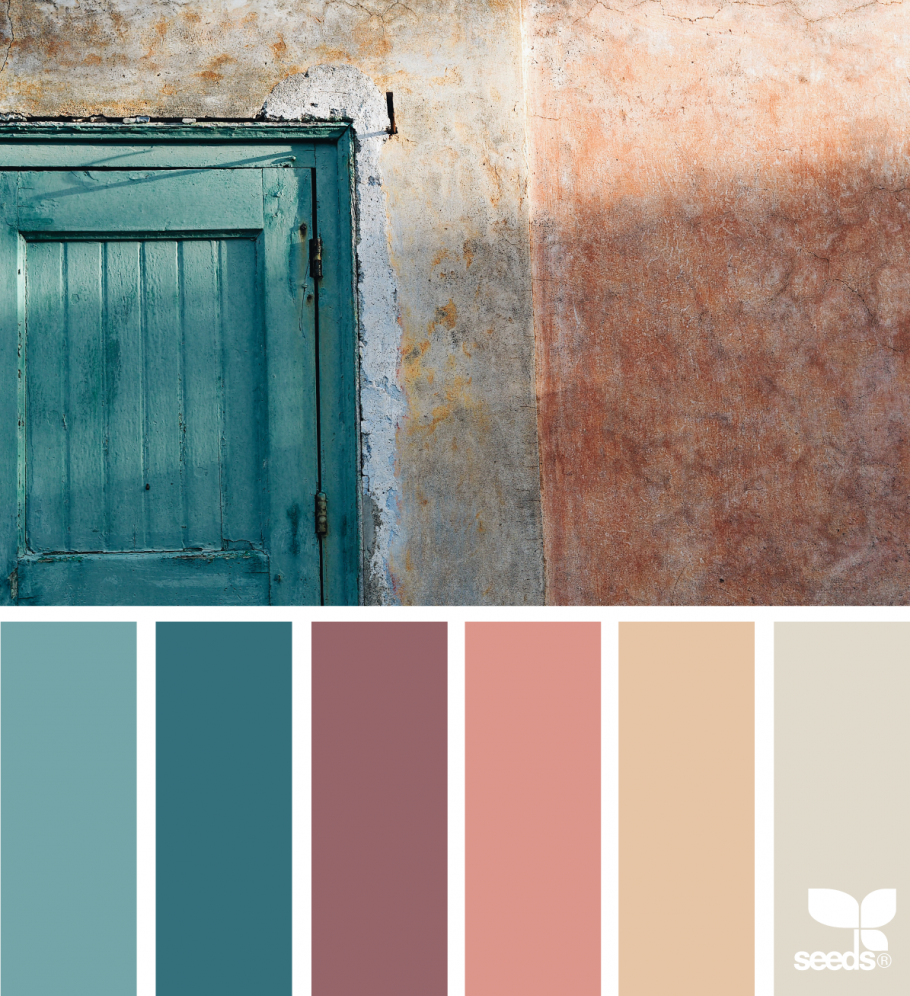 Палитра красок для стен сочетания