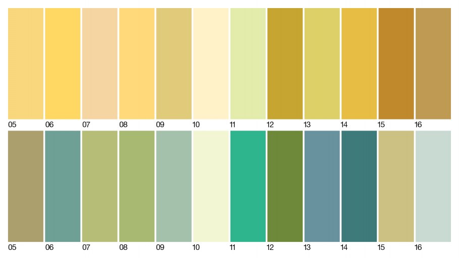 Палитра цветов