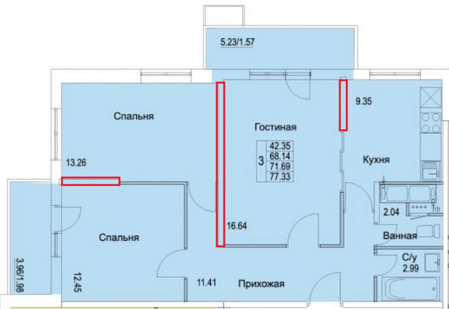 Мир Митино планировка 2-х комнатных квартир