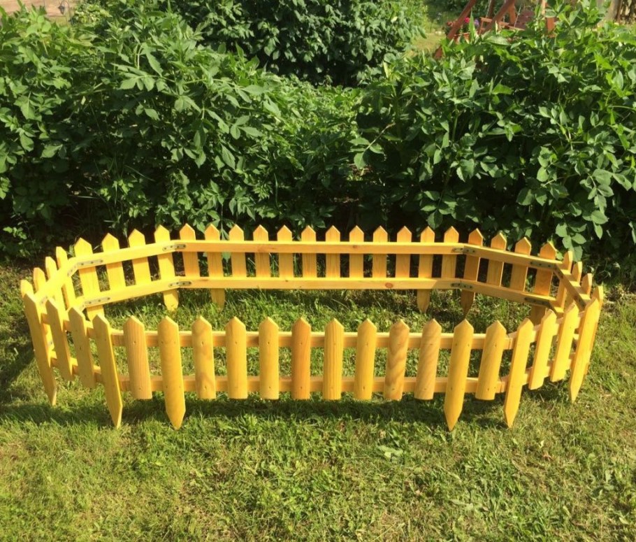 Заборчик для клумбы