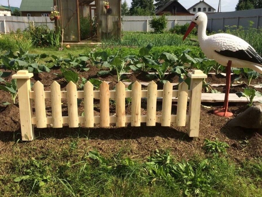 Ограждение для клумбы
