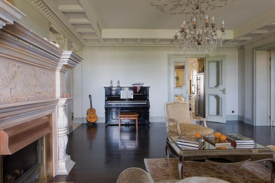 Гипсовая лепнина в интерьере