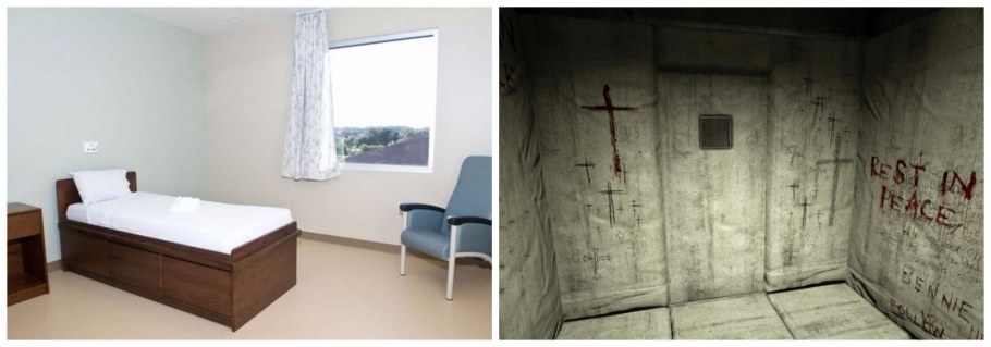 Комната в психбольнице