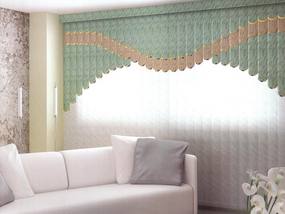 Мультифактурные вертикальные жалюзи