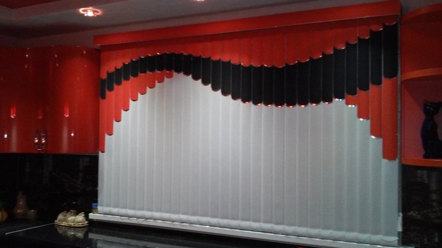 Мультифактурные жалюзи желтые