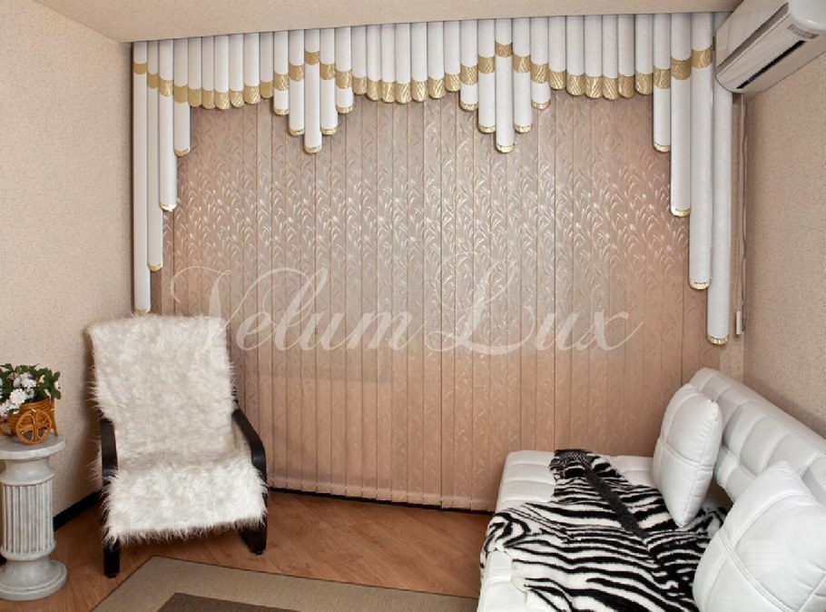 Мультифактурные вертикальные жалюзи