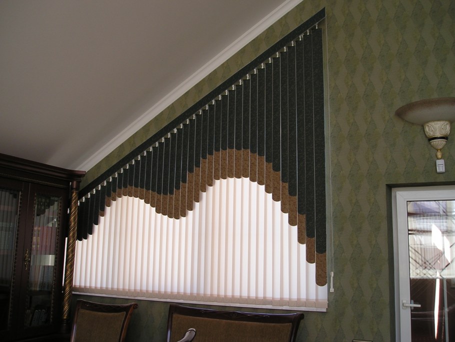 Мультифактурные жалюзи арка