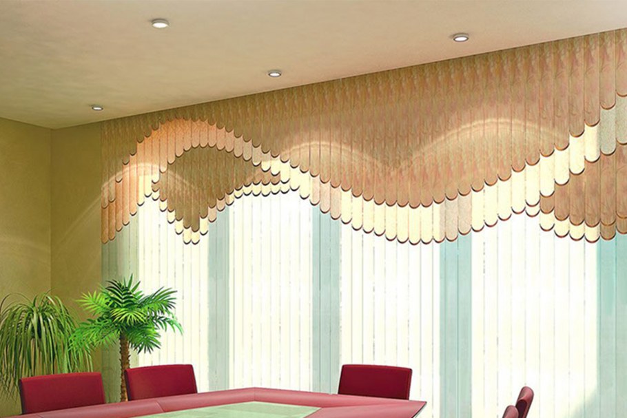 Мультифактурные вертикальные жалюзи