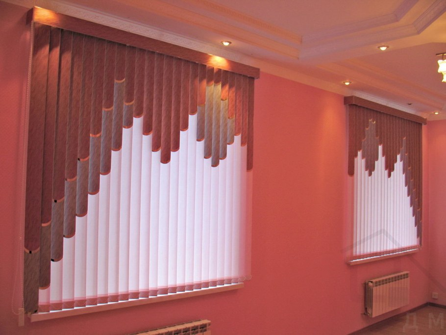 Мультифактурные вертикальные жалюзи