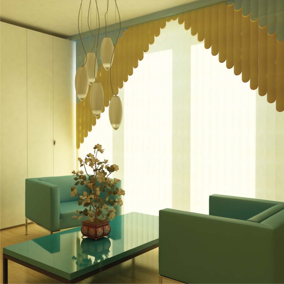 Мультифактурные вертикальные жалюзи