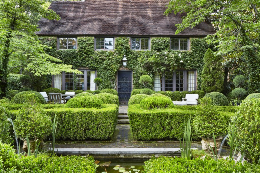 Английские домики и садики фото