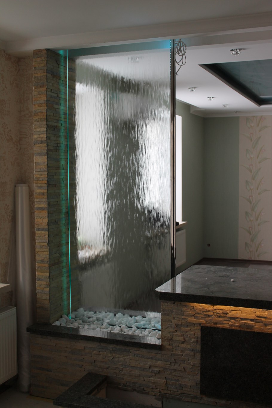 Декоративные водяные стены