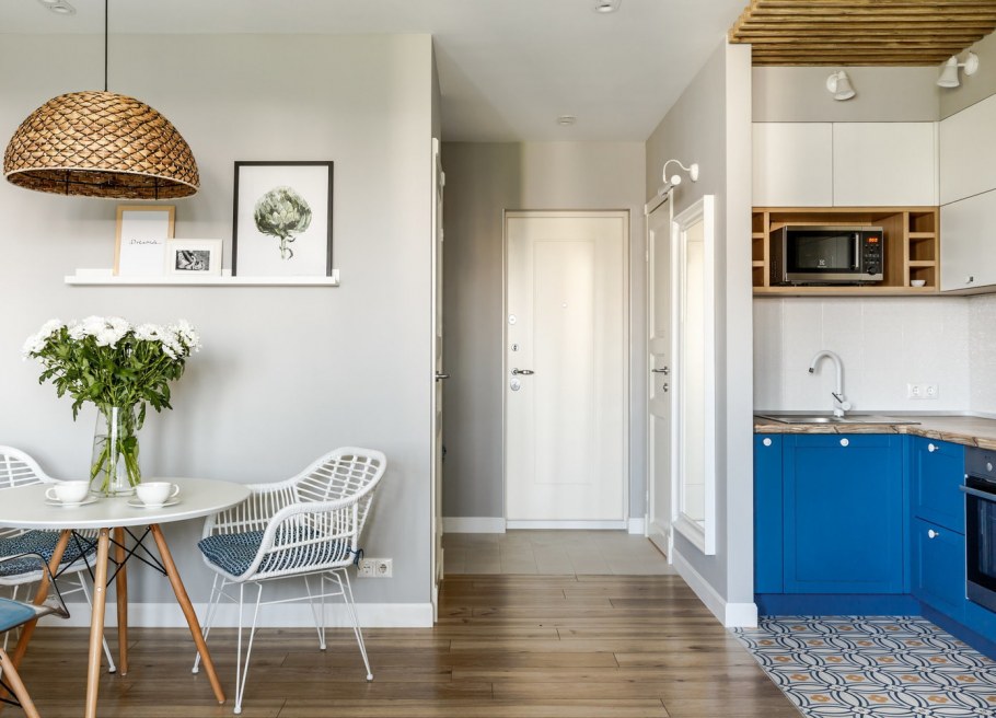 Интерьер кухни в панельном доме