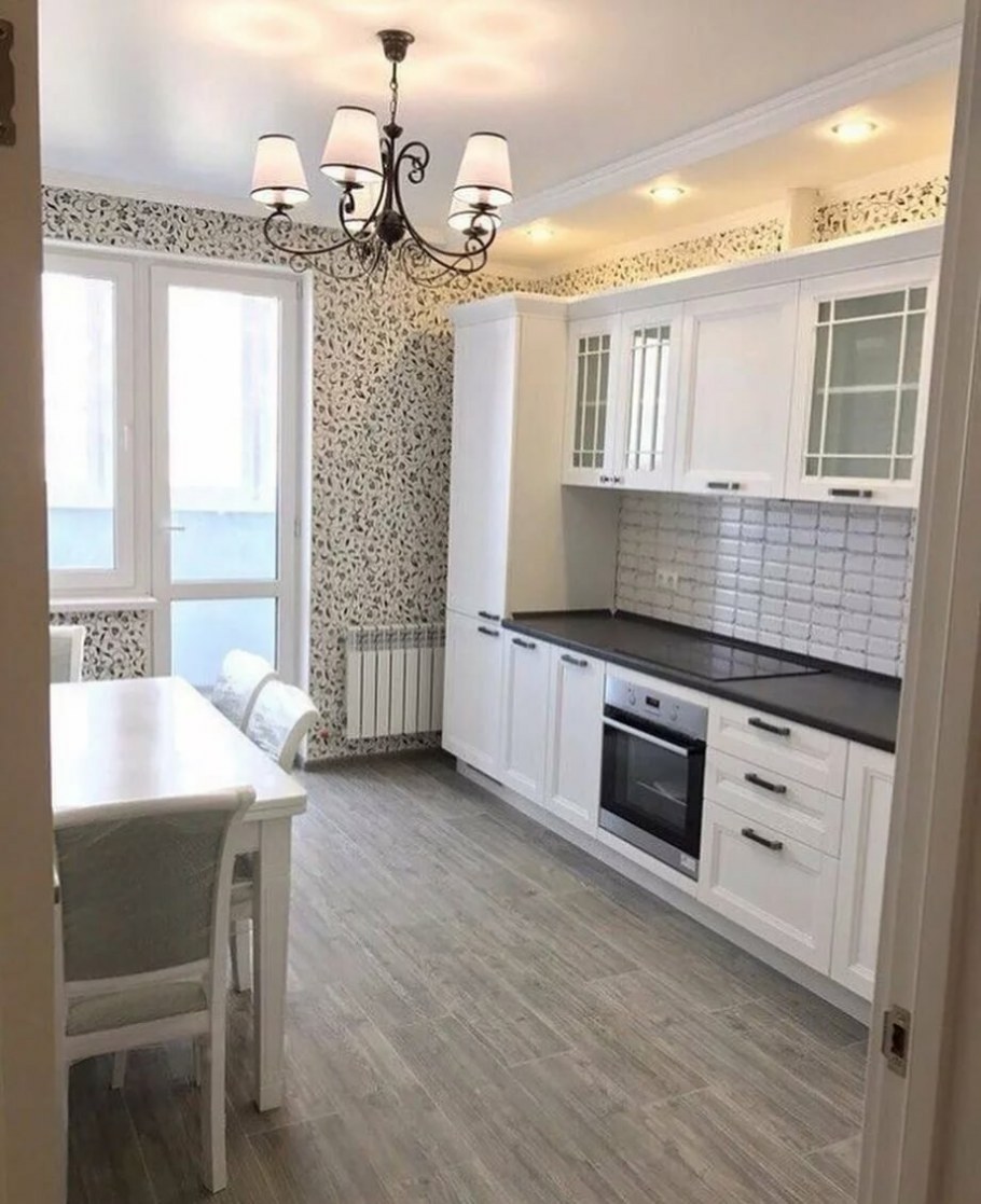 Интерьер кухни в 2х комнатной квартире