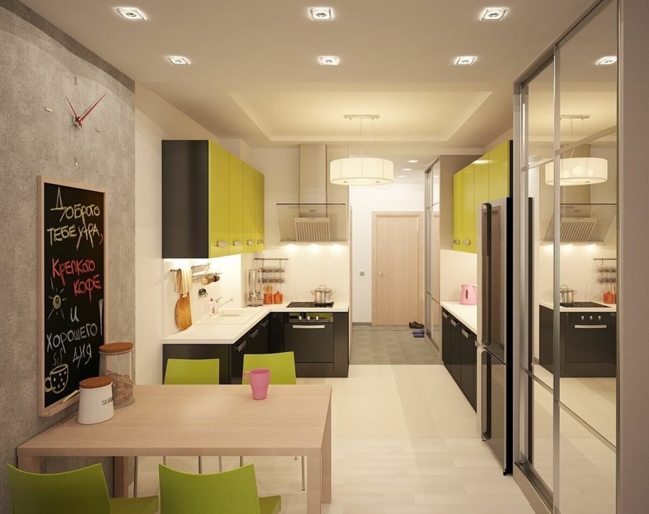 Прихожая в двухкомнатной квартире