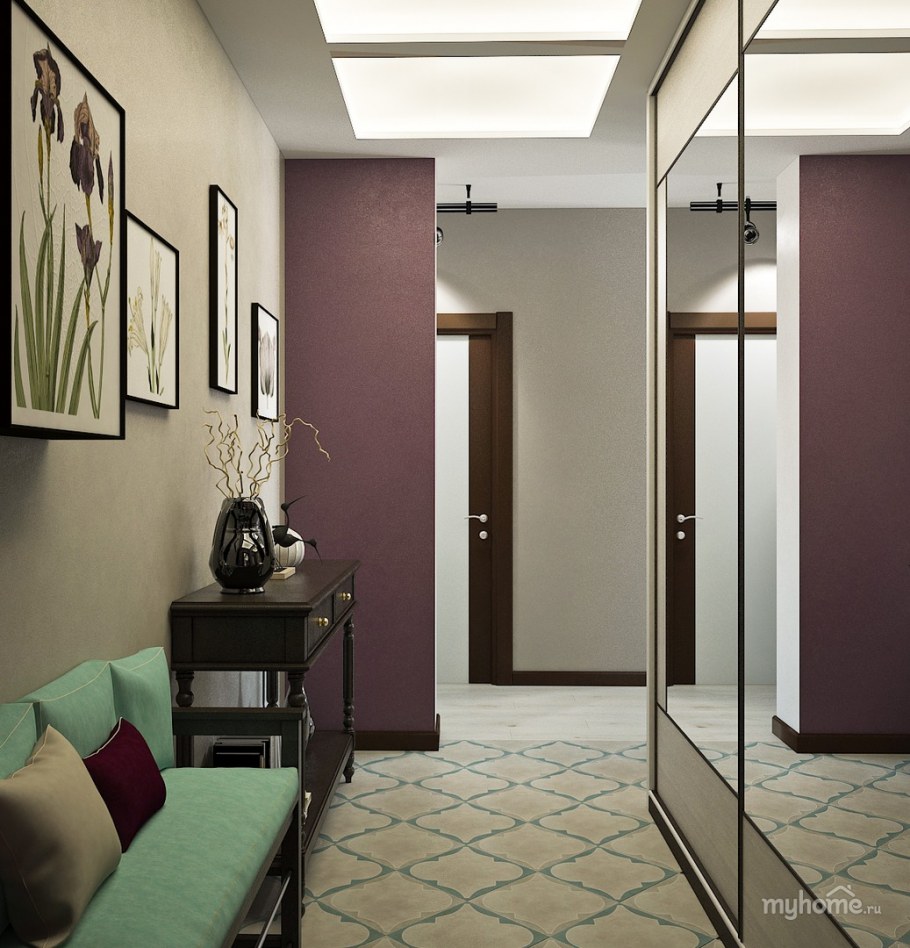 Пр хожая совмещенная с кухней