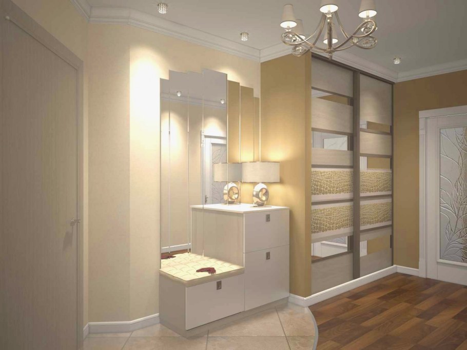 Кухня в коридоре в 2х комнатной