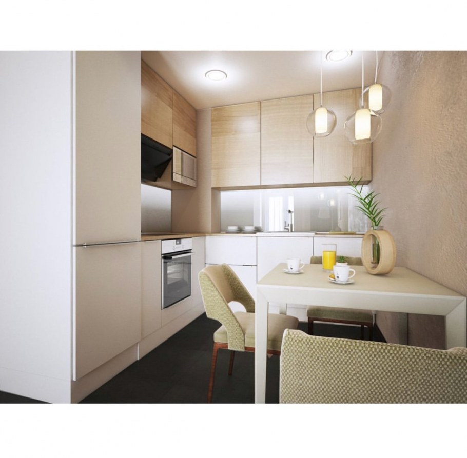 Интерьер квартиры студии эконом класса