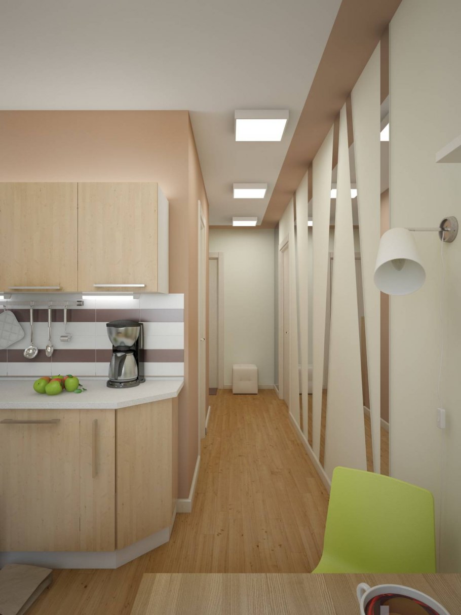 Гостиная Объединенная с коридором