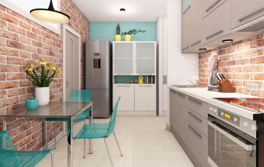 Двухкомнатная квартира с балконом