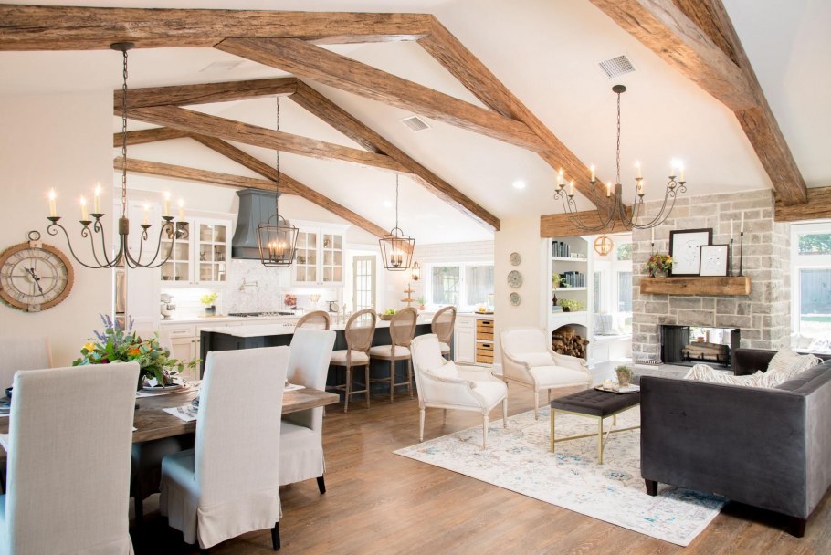 Фальшбалки в интерьере Скандинавский стиль