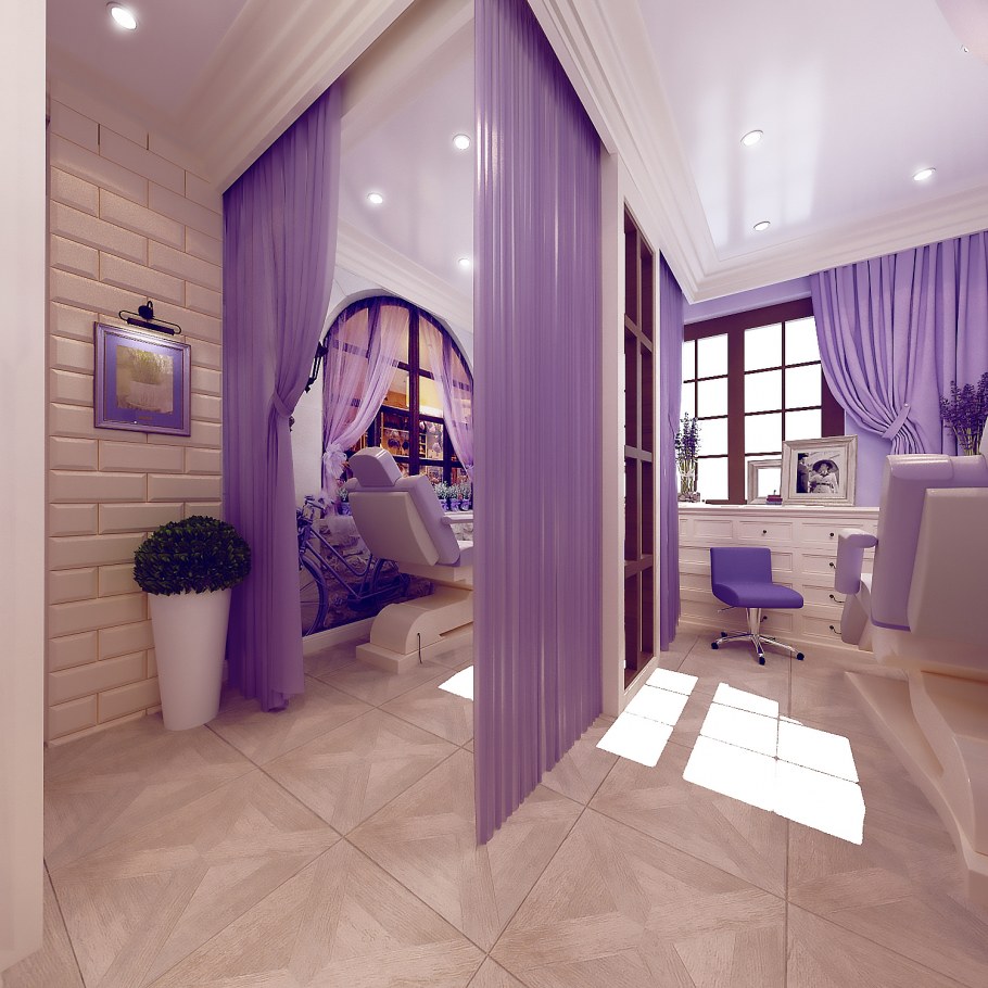 Кабинет маникюра и педикюра интерьер