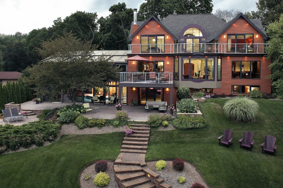 Ландшафт загородного дома